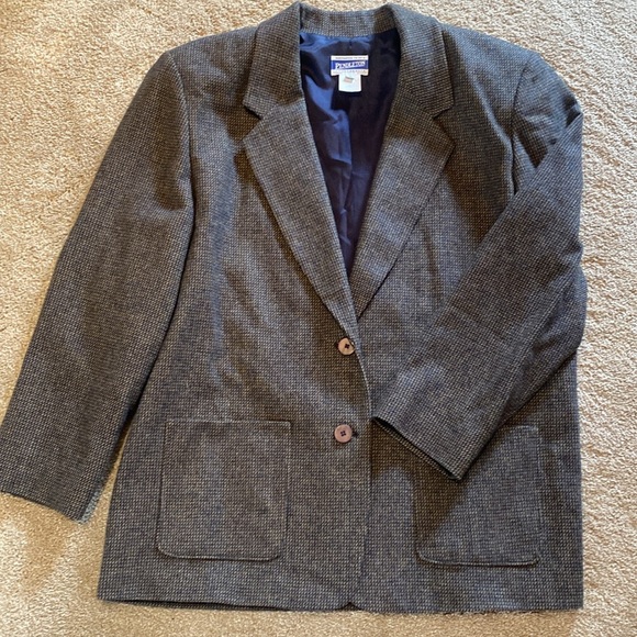 Knockabouts by Pendleton Vtg Wool Tweed Jacket Blazer Sports Coat XL *Small Flaw - Picture 5 of 15